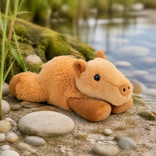 Wild Republic Hug'ems Capybara Stuffed Animal - 7" Stuffed Animals
