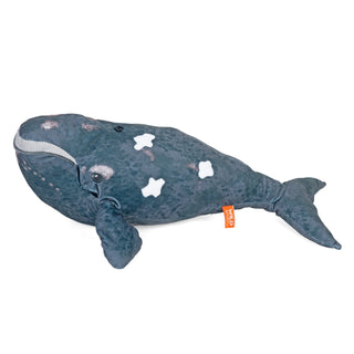 Wild Republic Cuddlekins Eco Northern Right Whale Stuffed Animal - 12" Stuffed Animals