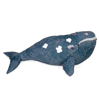 Wild Republic Cuddlekins Eco Northern Right Whale Stuffed Animal - 12" Stuffed Animals