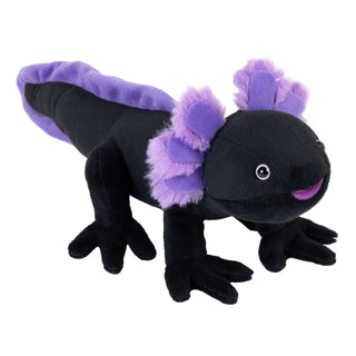 Cuddlekins Mini Black Axolotl Stuffed Animal - 8"