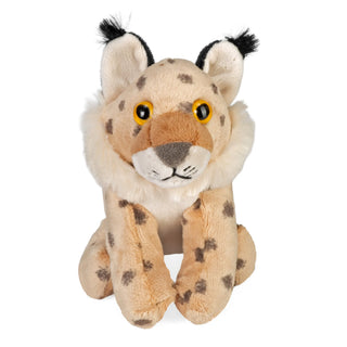 Wild Republic Pocketkins Eco Lynx Stuffed Animal - 5" Stuffed Animals