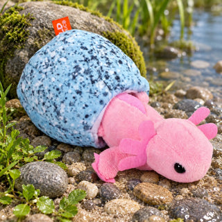 Wild Republic Hatchling Axolotl Stuffed Animal - 6" Stuffed Animals