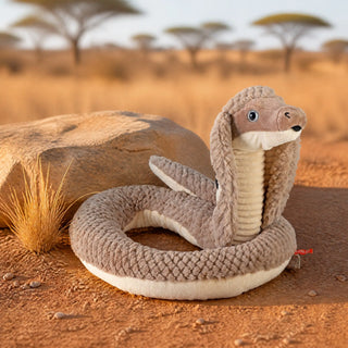 Wild Republic Luxury Snakes Cobra Stuffed Animal - 54" Stuffed Animals
