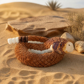 Wild Republic Luxury Snakes Rattlesnake Stuffed Animal - 54" Stuffed Animals