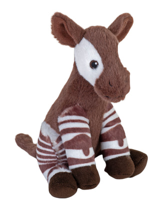 Rainforest Splendors Okapi Stuffed Animal - 6"