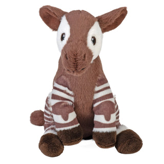 Wild Republic Rainforest Splendors Okapi Stuffed Animal - 6" Stuffed Animals