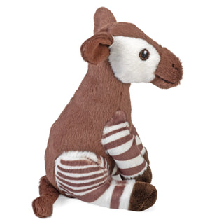 Wild Republic Rainforest Splendors Okapi Stuffed Animal - 6" Stuffed Animals
