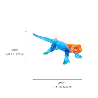 Wild Republic Coilkins Rainbow Lizard Stuffed Animal - 12" Stuffed Animals