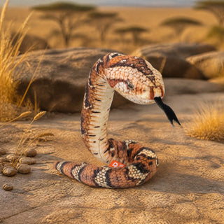 Wild Republic Coilkins Puff Adder Stuffed Animal - 12" Stuffed Animals