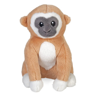 Wild Republic Rainforest Splendors White Handed Gibbon Stuffed Animal - 6" Stuffed Animals
