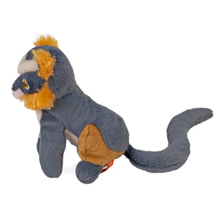 Wild Republic Rainforest Splendors Wolfâ€™s Mona Monkey Stuffed Animal - 6" Stuffed Animals