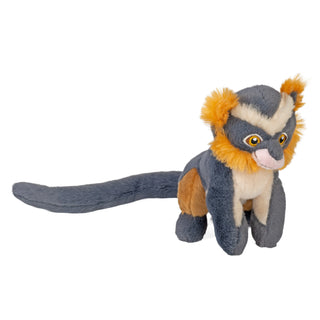 Wild Republic Rainforest Splendors Wolfâ€™s Mona Monkey Stuffed Animal - 6" Stuffed Animals