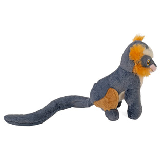 Wild Republic Rainforest Splendors Wolfâ€™s Mona Monkey Stuffed Animal - 6" Stuffed Animals