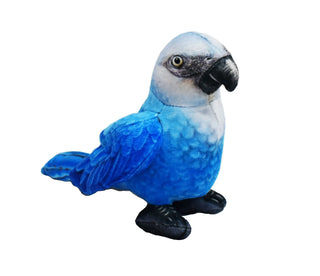 Wild Republic Rainforest Birds Spixs Macaw Stuffed Animal - 4.5" Stuffed Animals
