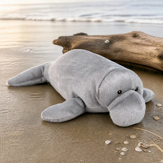 Wild Republic Cuddlekins Eco Dugong Stuffed Animal - 12" Stuffed Animals