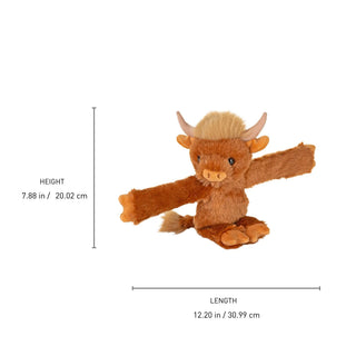 Wild Republic Huggers Highland Cow Stuffed Animal - 8" Stuffed Animals