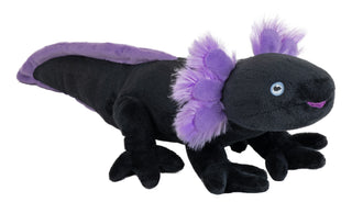 Cuddlekins Eco Mini Black Axolotl Stuffed Animal - 8"