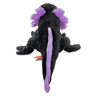 Wild Republic Cuddlekins Eco Mini Black Axolotl Stuffed Animal - 8" Stuffed Animals