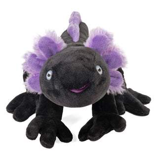 Wild Republic Cuddlekins Eco Mini Black Axolotl Stuffed Animal - 8" Stuffed Animals