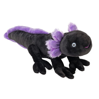 Wild Republic Cuddlekins Eco Mini Black Axolotl Stuffed Animal - 8" Stuffed Animals