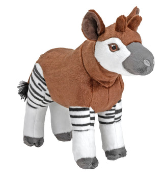 Wild Republic Cuddlekins Eco Okapi Stuffed Animal - 12" Stuffed Animals