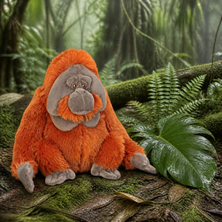 Wild Republic Cuddlekins Eco Orangutan Stuffed Animal - 12" Stuffed Animals