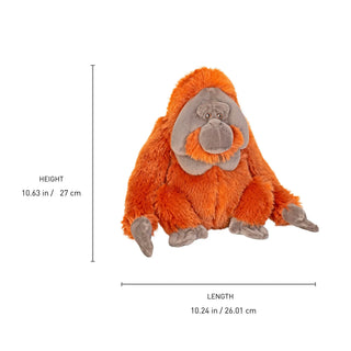 Wild Republic Cuddlekins Eco Orangutan Stuffed Animal - 12" Stuffed Animals