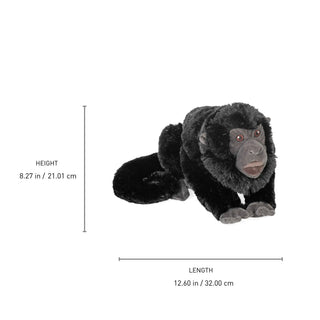 Wild Republic Cuddlekins Eco Howler Monkey Stuffed Animal - 12" Stuffed Animals