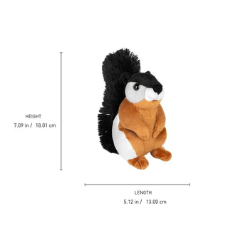 Wild Republic Cuddlekins Mini Prevost Squirrel Stuffed Animal - 8" Stuffed Animals