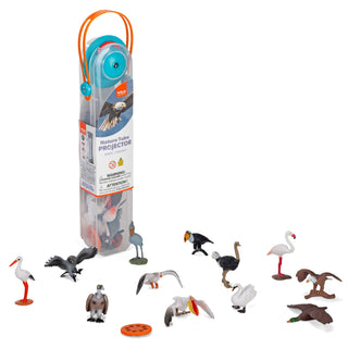 Wild Republic Nature Tube Projector Birds Action Toy - 11" Games and Action Toys