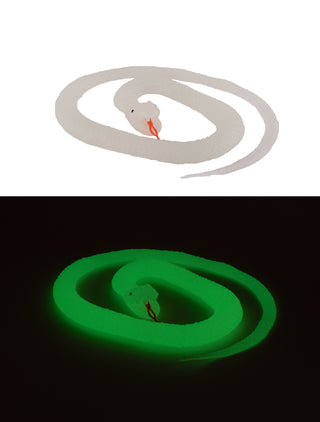 Glow In The Dark Rubber Snake - 27"