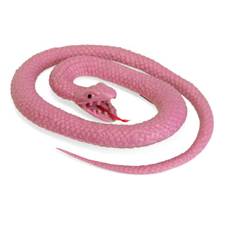 Wild Republic Color Changing Rubber Snakes Pink Snake - 27" Rubber Toys