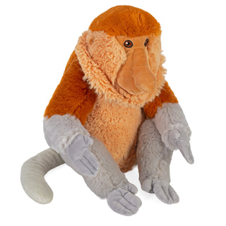 Wild Republic Cuddlekins Eco Proboscis Monkey Stuffed Animal - 12" Stuffed Animals