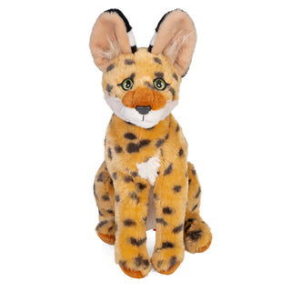 Wild Republic Cuddlekins Eco Serval Stuffed Animal - 12" Stuffed Animals