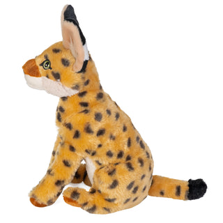 Wild Republic Cuddlekins Eco Serval Stuffed Animal - 12" Stuffed Animals