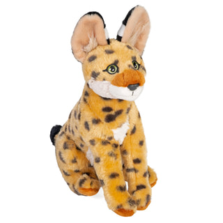 Wild Republic Cuddlekins Eco Serval Stuffed Animal - 12" Stuffed Animals