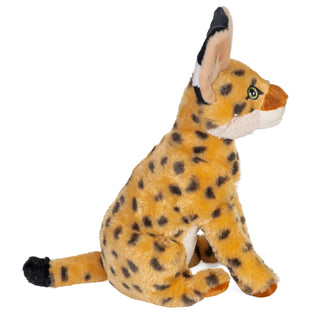 Wild Republic Cuddlekins Eco Serval Stuffed Animal - 12" Stuffed Animals