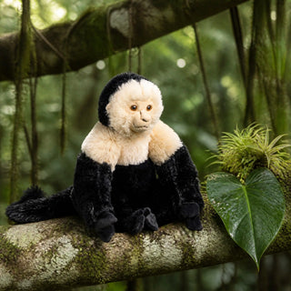 Wild Republic Cuddlekins Eco White Faced Capuchin Stuffed Animal - 12" Stuffed Animals