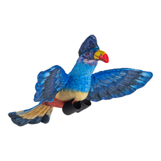 Rainforest Birds Great Blue Turaco Stuffed Animal - 4.5"