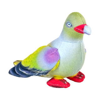 Rainforest Birds African Green Pigeon Stuffed Animal - 4.5"
