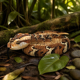 Wild Republic Borneo Pit Viper Snake Stuffed Animal - 54" Stuffed Animals