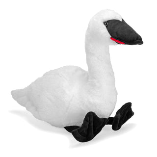 Cuddlekins Eco Trumpeter Swan Stuffed Animal - 12"