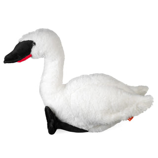 Wild Republic Cuddlekins Eco Trumpeter Swan Stuffed Animal - 12" Stuffed Animals
