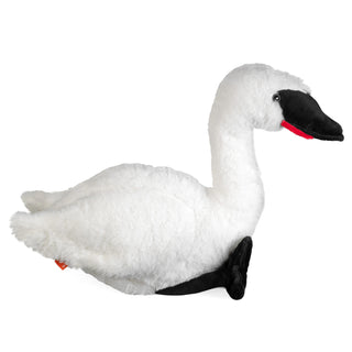 Wild Republic Cuddlekins Eco Trumpeter Swan Stuffed Animal - 12" Stuffed Animals