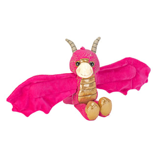 Huggers Glow In The Dark Dragon Stuffed Animal - 8"