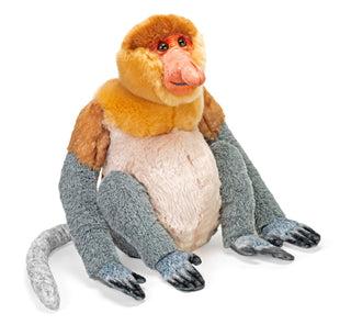 Artist Collection Proboscis Monkey Stuffed Animal - 15"