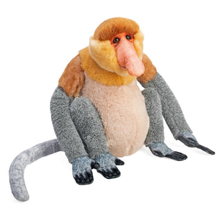 Wild Republic Artist Collection Proboscis Monkey Stuffed Animal - 15" Stuffed Animals