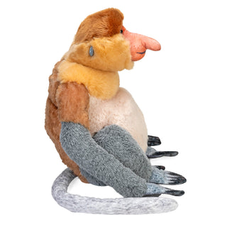 Wild Republic Artist Collection Proboscis Monkey Stuffed Animal - 15" Stuffed Animals