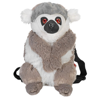 Wild Republic Ring Tailed Lemur Backpack - 14" Accessories