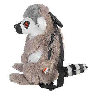 Wild Republic Ring Tailed Lemur Backpack - 14" Accessories